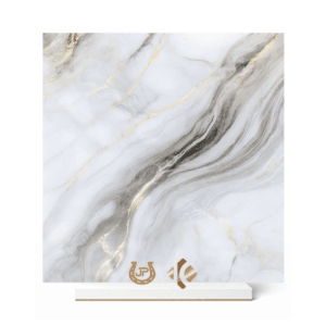 Porcelanato blanco mármol suave 60 × 60 cm – Ref. 53071