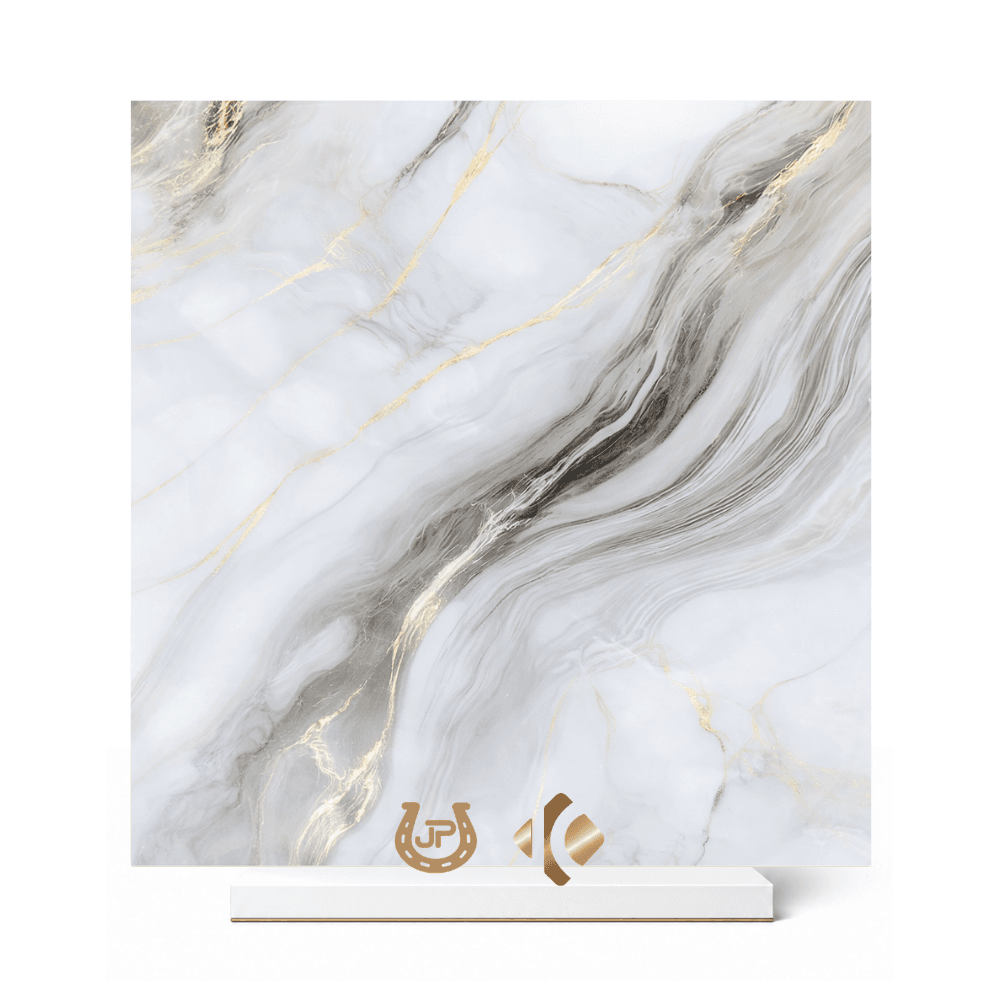 Porcelanato blanco mármol suave 60 × 60 cm – Ref. 53071