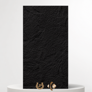 Piedra PU Negro Tipo G con relieve bajo para paredes interiores