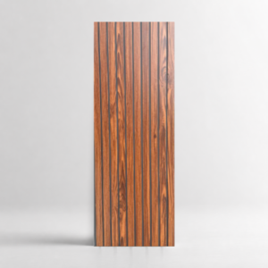 PVC acanalado 60561-4 madera café rojiza para techo y pared