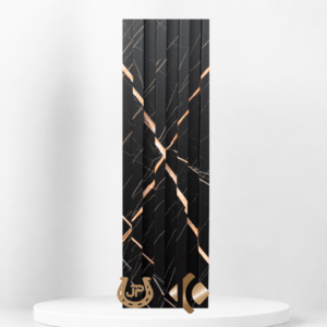 WPC Negro Colores panel decorativo negro marmoleado para interiores