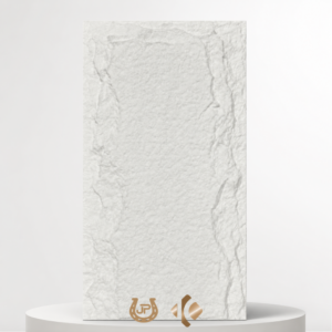Piedra PU Blanco Tipo B con relieve medio para paredes interiores